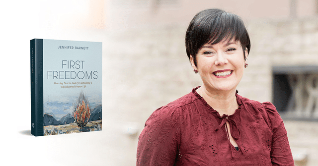 Jennifer Barnett and her book, First Freedoms