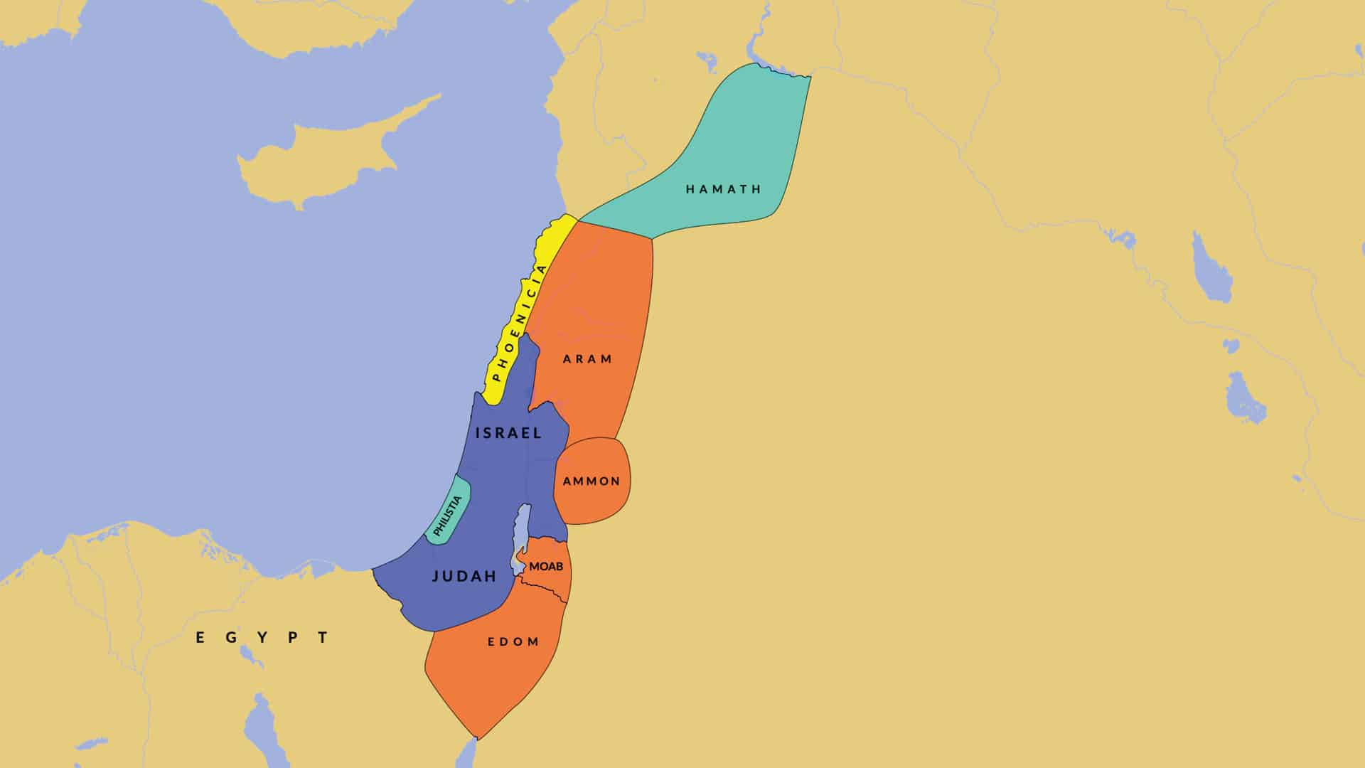 Map of Ancient Middle East